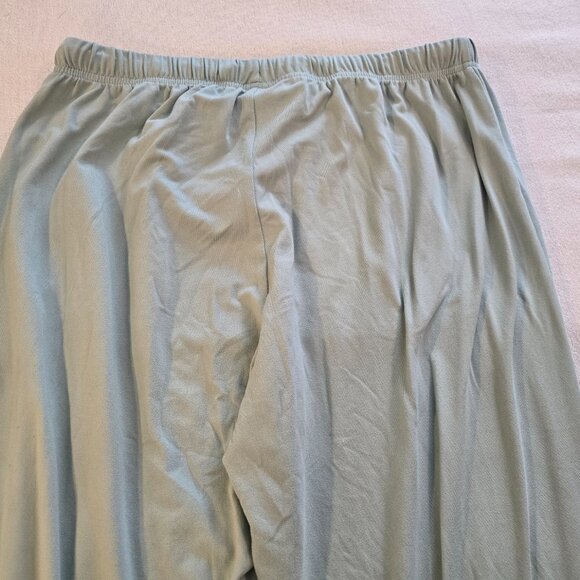 Born M Medium Lounge PJ Pants Sage Green Loungewear Pajama Drawstring GUC SOFT C - Picture 11 of 12